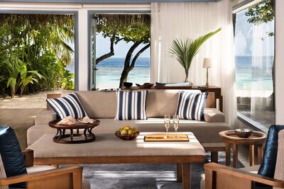 Raffles Maldives Meradhoo Resort - Villa, 1 Double Bed, Private Pool, Beachside (Sunset)