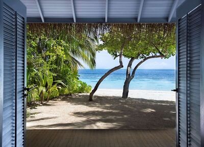 Raffles Maldives Meradhoo Resort - Room, 2 Bedrooms, Private Pool, Beachside (Sunset)