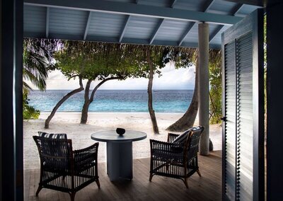 Raffles Maldives Meradhoo Resort - Villa, 1 Double Bed, Private Pool, Beachside (Sunset)