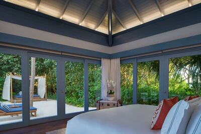 Raffles Maldives Meradhoo Resort - Room, 2 Bedrooms, Private Pool, Beachside (Sunset)