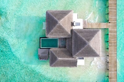 Raffles Maldives Meradhoo Resort - Villa, 1 Double Bed, Private Pool, Overwater (Sunset)