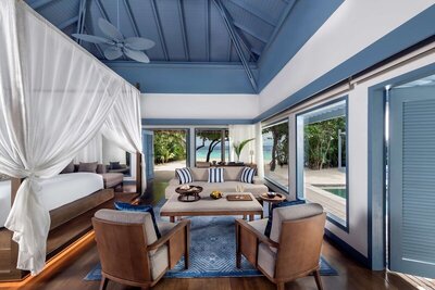 Raffles Maldives Meradhoo Resort - Villa, 1 Double Bed, Private Pool, Beachside (Sunset)