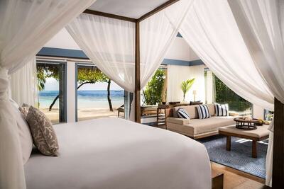Raffles Maldives Meradhoo Resort - Villa, 1 Double Bed, Private Pool, Beachside (Sunset)