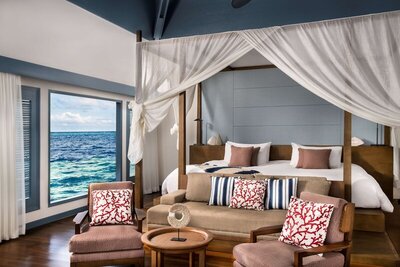 Raffles Maldives Meradhoo Resort - Room, 2 Bedrooms, Private Pool, Overwater (Sunset)