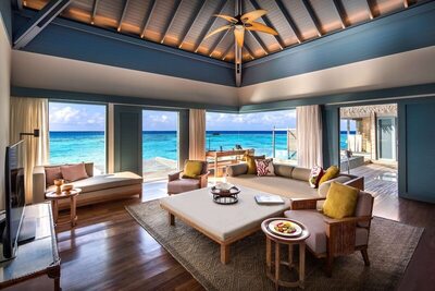 Raffles Maldives Meradhoo Resort - Villa, 1 Double Bed, Private Pool, Overwater