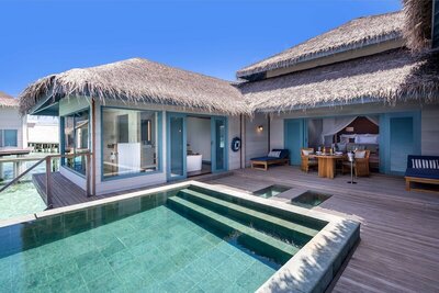 Raffles Maldives Meradhoo Resort - Villa, 1 Double Bed, Private Pool, Overwater