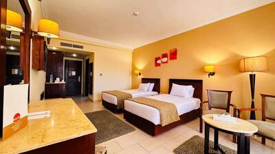 Regency Plaza Aqua Park and Spa Resort - Deluxe Room With Pool View