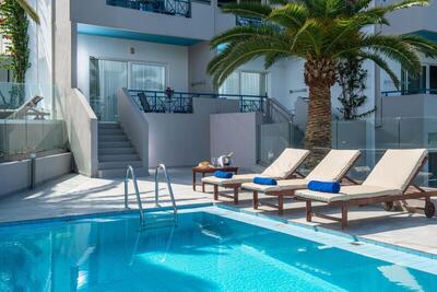 Rethymno Mare Royal & Water Park - Suite With Private Pool and Sea View