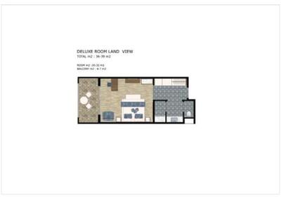 Rubi Platinum Spa Resort & Suites - Deluxe Double Room with Land View