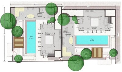 SALA Phuket Mai Khao Beach Resort - Sala Connecting Pool Villa