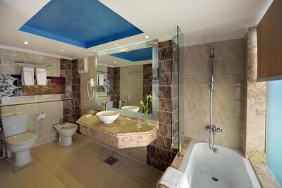 Sea Beach Aqua Park Resort - Deluxe Triple Room with Sea View - Egyptians and Residents Only