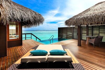Sheraton Maldives Full Moon Resort & Spa - Premium Villa, 1 King Bed, Ocean View, Overwater