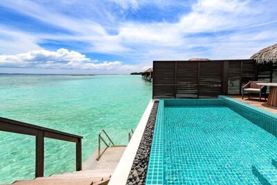 Sheraton Maldives Full Moon Resort & Spa - Premium Villa, 1 King Bed, Ocean View, Overwater