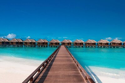 Sheraton Maldives Full Moon Resort & Spa - Villa, 1 King Bed, Ocean View, Overwater
