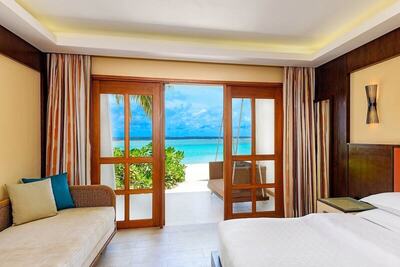 Sheraton Maldives Full Moon Resort & Spa - Deluxe Room, 1 King Bed, Beach View