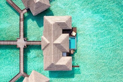 Sheraton Maldives Full Moon Resort & Spa - Suite, 2 Bedrooms, Ocean View, Overwater