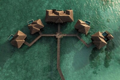 Sheraton Maldives Full Moon Resort & Spa - Suite, 2 Bedrooms, Ocean View, Overwater