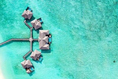 Sheraton Maldives Full Moon Resort & Spa - Premium Villa, 1 King Bed, Ocean View, Overwater
