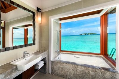 Sheraton Maldives Full Moon Resort & Spa - Deluxe Room, 2 Double Beds (Island, View)