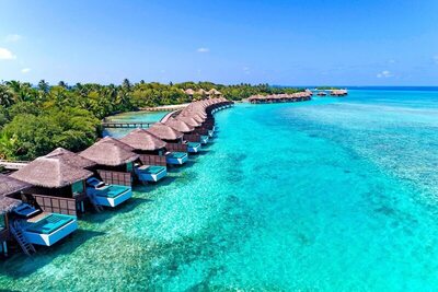 Sheraton Maldives Full Moon Resort & Spa - Villa, 1 King Bed, Ocean View, Overwater