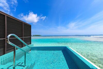 Sheraton Maldives Full Moon Resort & Spa - Villa, 1 King Bed, Ocean View, Overwater