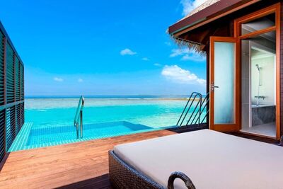 Sheraton Maldives Full Moon Resort & Spa - Villa, 1 King Bed, Ocean View, Overwater
