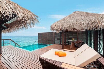 Sheraton Maldives Full Moon Resort & Spa - Premium Villa, 1 King Bed, Ocean View, Overwater