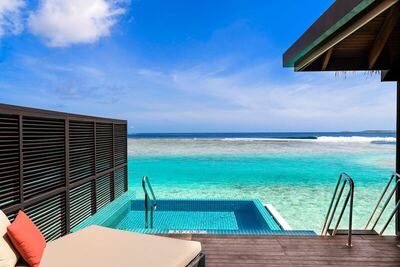Sheraton Maldives Full Moon Resort & Spa - Villa, 1 King Bed, Ocean View, Overwater
