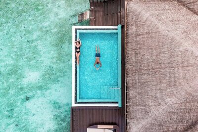 Sheraton Maldives Full Moon Resort & Spa - Premium Villa, 1 King Bed, Ocean View, Overwater