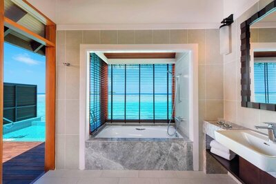 Sheraton Maldives Full Moon Resort & Spa - Premium Villa, 1 King Bed, Ocean View, Overwater