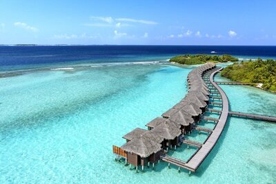 Sheraton Maldives Full Moon Resort & Spa - Villa, 1 King Bed, Ocean View, Overwater