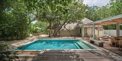 Six Senses Kanuhura - Three Bedroom Beach Villa Suite with Pool