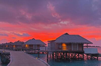 Six Senses Laamu - Sunset Laamu Water Villa