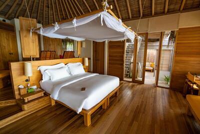 Six Senses Laamu - Lagoon Beach villa with Pool