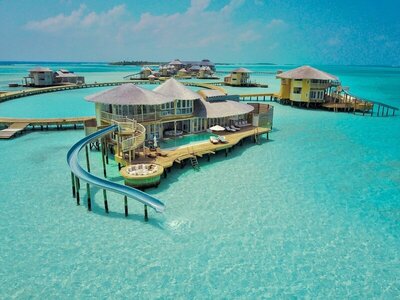 Soneva Jani - 3 Bedroom Water Retreat with Slide
