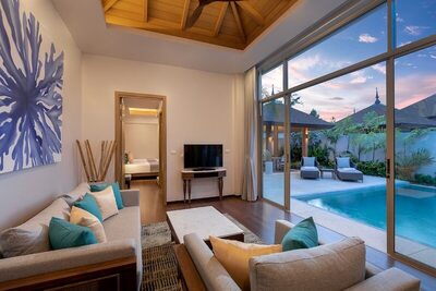 Splash Beach Resort, Mai Khao, Phuket - 2 Bedroom, Pool Villa - Pool View