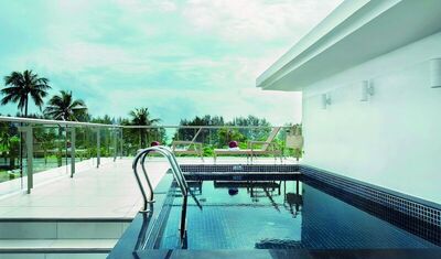 Splash Beach Resort, Mai Khao, Phuket - 3 Bedroom Penthouse Pool Suite With Kitchen - Garden View