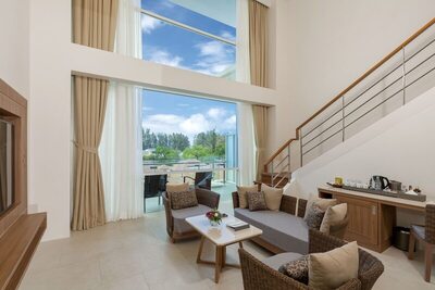 Splash Beach Resort, Mai Khao, Phuket - 2 Bedroom Penthouse Pool Suite - Garden View