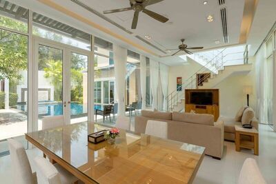 Splash Beach Resort, Mai Khao, Phuket - 4 Bedroom Pool Villa With Kitchen - Pool View