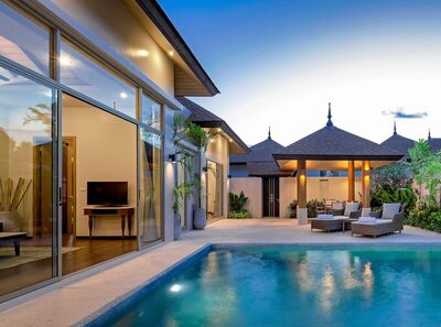 Splash Beach Resort, Mai Khao, Phuket - 2 Bedroom, Pool Villa - Pool View