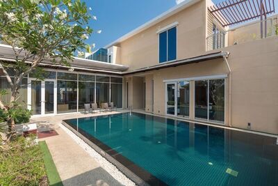 Splash Beach Resort, Mai Khao, Phuket - 3 Bedroom Pool Villa With Kitchen - Pool View
