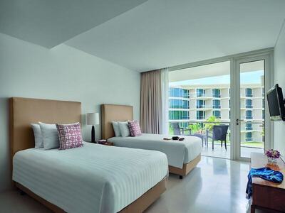 Splash Beach Resort, Mai Khao, Phuket - Deluxe Twin Room, Balcony - Garden View
