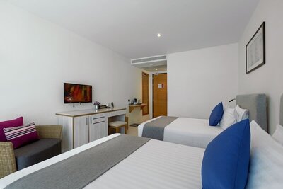Splash Beach Resort, Mai Khao, Phuket - Deluxe Double Room, Balcony - Garden View