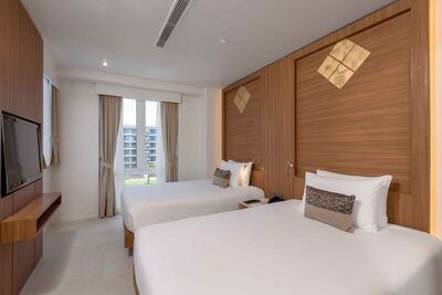 Splash Beach Resort, Mai Khao, Phuket - 3 Bedroom Penthouse Pool Suite - Garden View