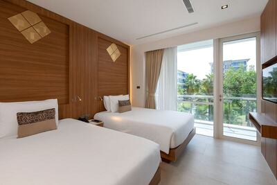 Splash Beach Resort, Mai Khao, Phuket - 2 Bedroom Residence With Balcony - Garden View