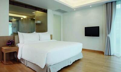 Splash Beach Resort, Mai Khao, Phuket - 3 Bedroom Penthouse Pool Suite With Kitchen - Garden View