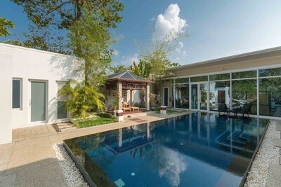 Splash Beach Resort, Mai Khao, Phuket - 2 Bedroom Pool Villa With Kitchen - Pool View