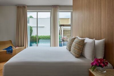 Splash Beach Resort, Mai Khao, Phuket - 4 Bedroom Pool Villa With Kitchen - Pool View