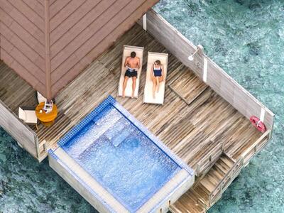 Sun Siyam Olhuveli - Romantic Pool Water Villa- 50% Off On Transfers,Free 45 Mins Spa,Free Jet Ski For 15 Mins For 2 Pax Min 3-Night Stay. Applicable