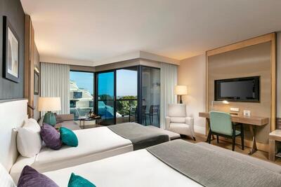 Susesi Luxury Resort - Deluxe Room With Side Sea View